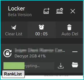 Aeslocker 다운로드 및 복호화 프로그램 lock 파일 풀기 11